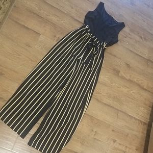 Black & Gold Jumpsuit